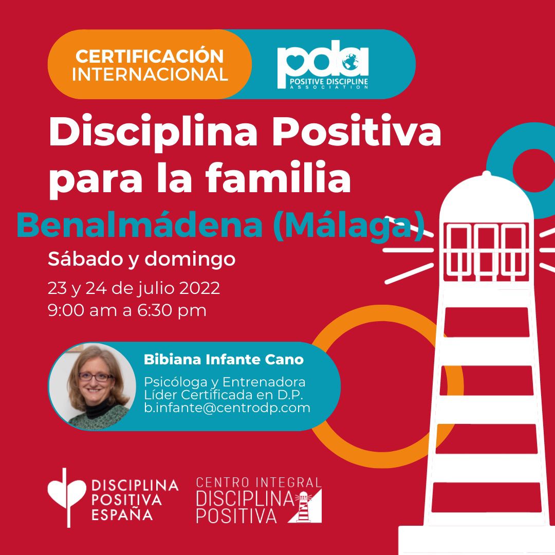 MÁLAGA – Certificación Internacional Disciplina Positiva en la Familia (Benalmádena)