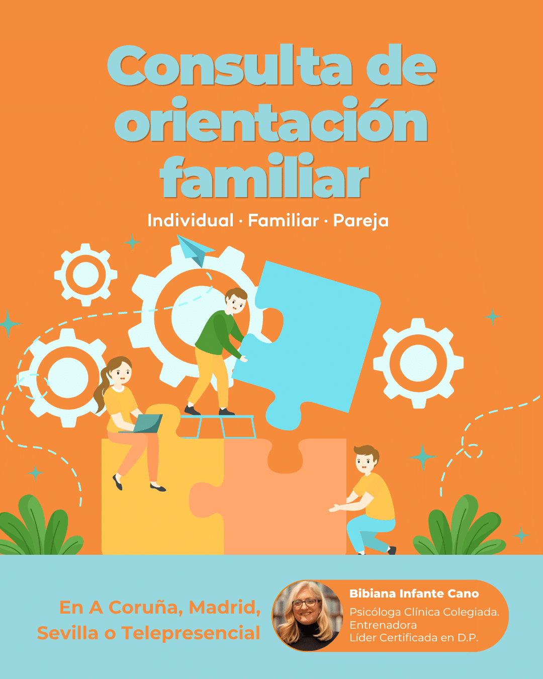 Consulta de orientación familiar con Bibiana Infante