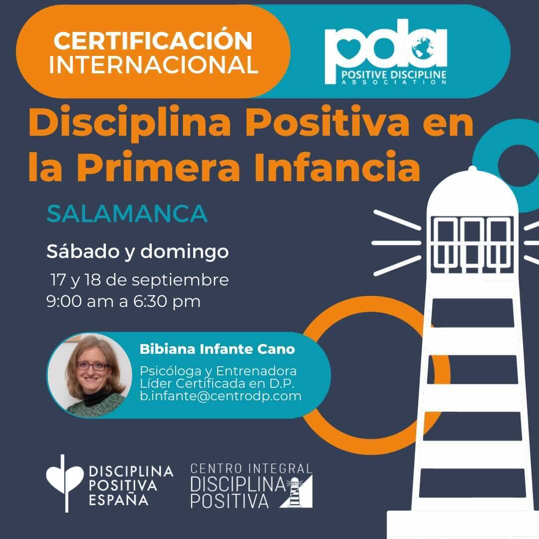 Salamanca – Certificación Internacional Disciplina Positiva en la Primera Infancia