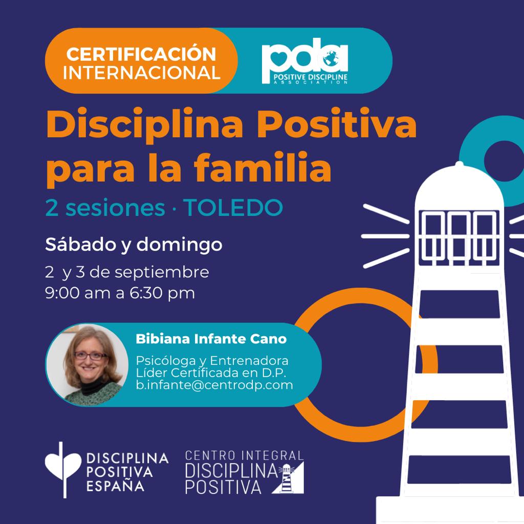 TOLEDO  Certificación Internacional Disciplina Positiva en la Familia